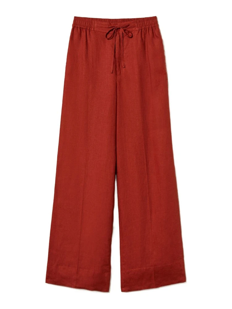 Twin-set Trousers Brown