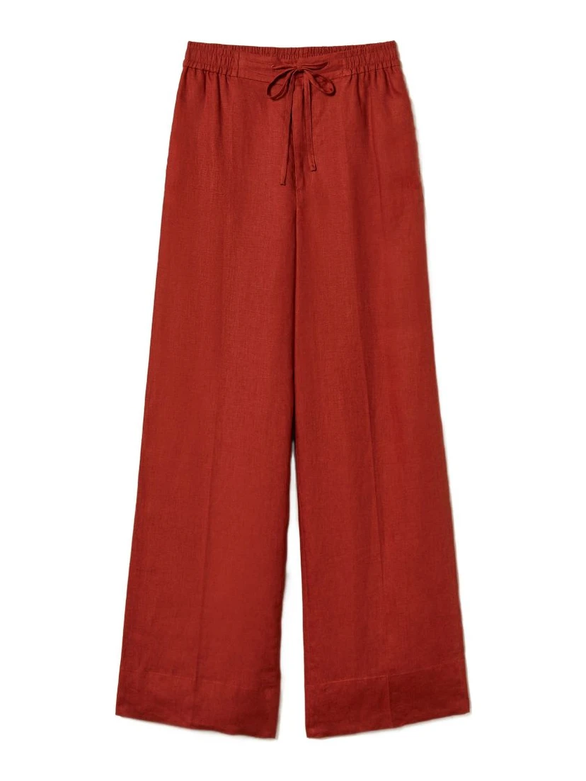 Twin-set Trousers Brown