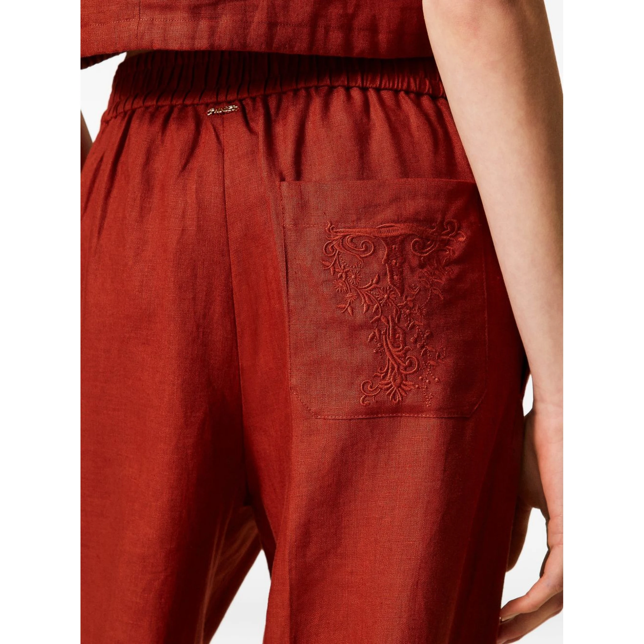 Twin-set Trousers Brown
