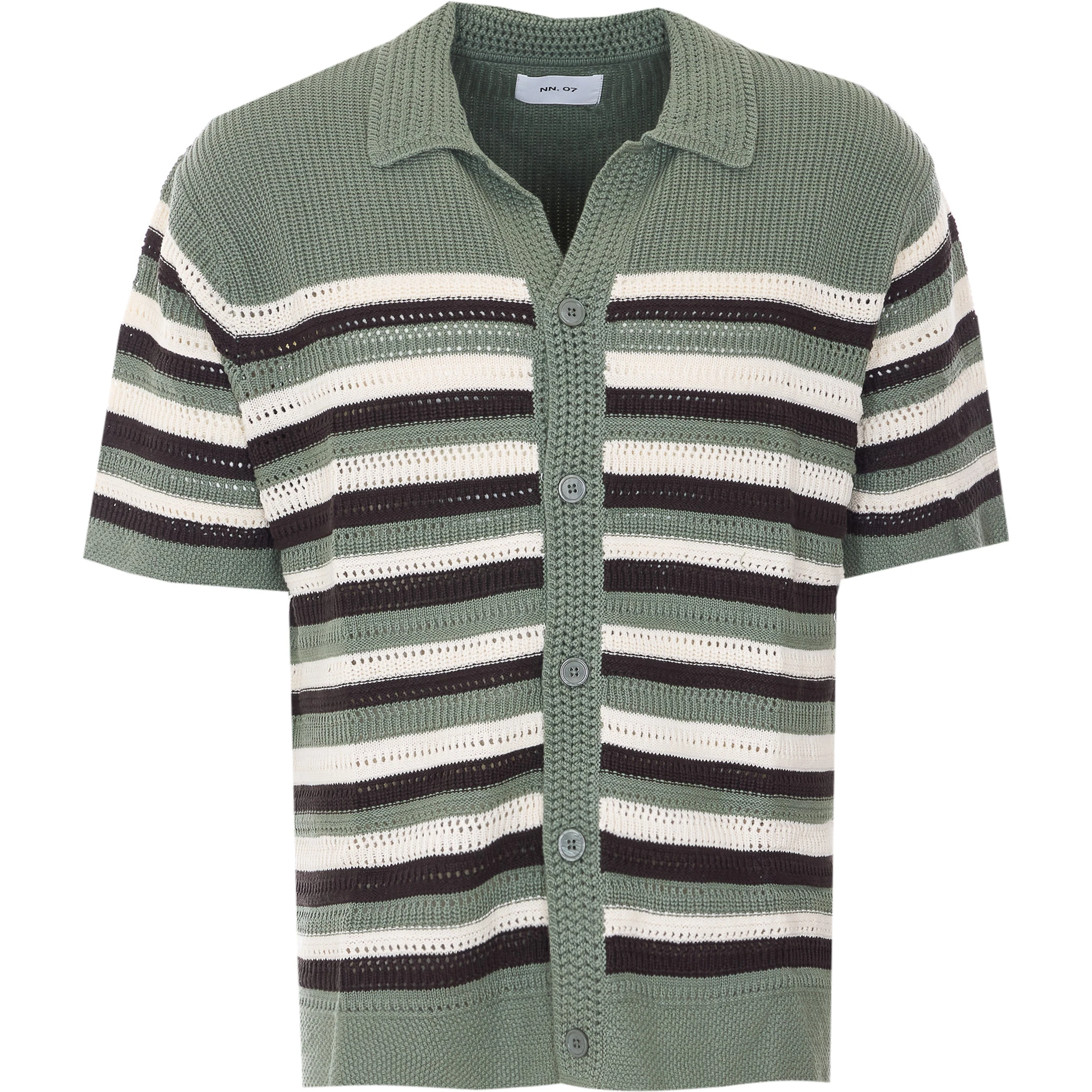 NN.07 T-shirts and Polos Green