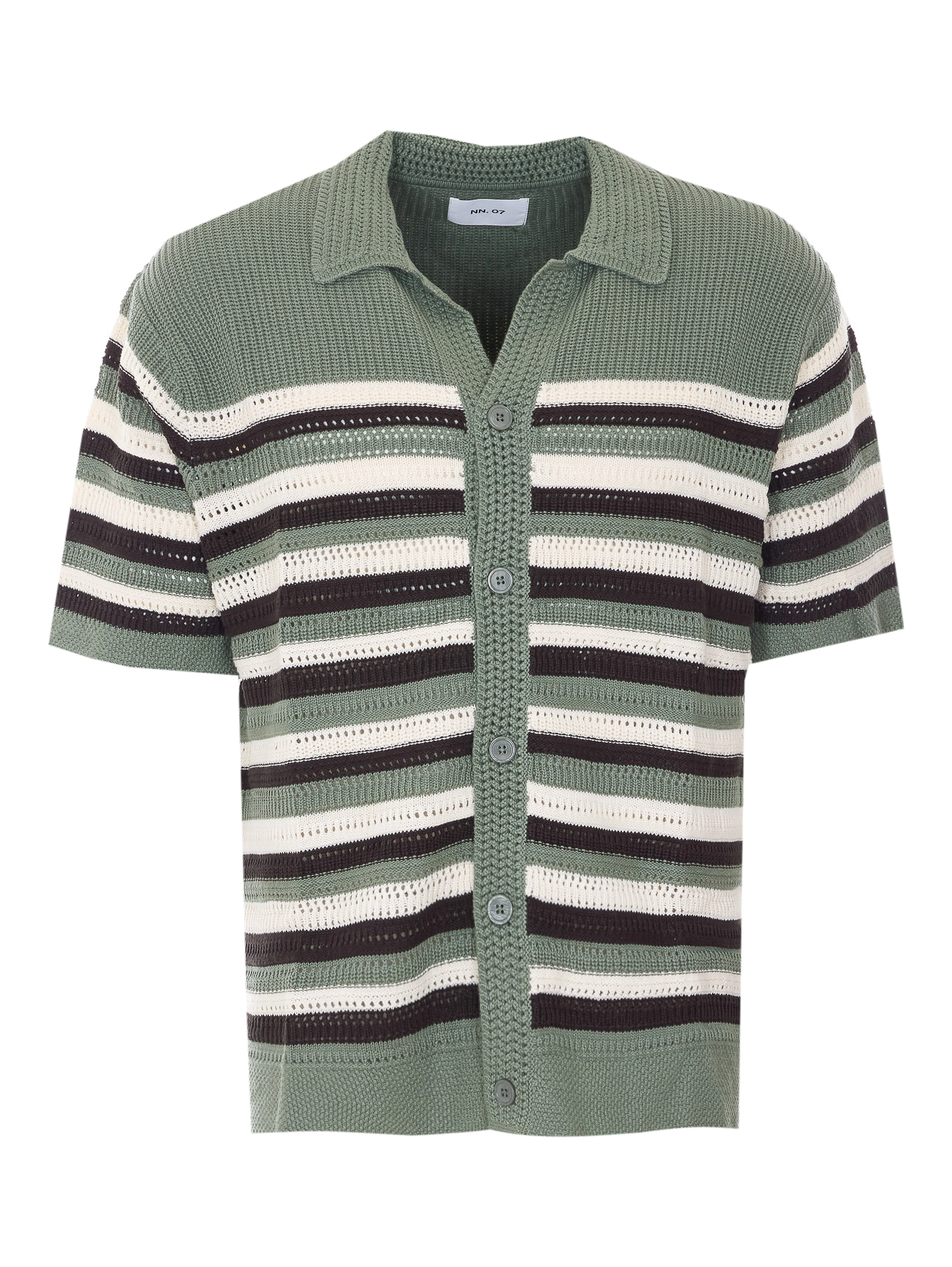 NN.07 T-shirts and Polos Green