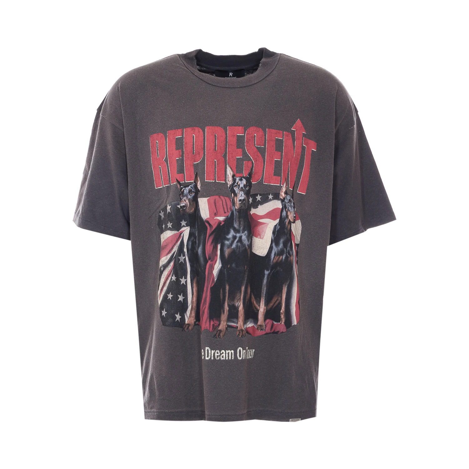 Represent T-shirts and Polos Grey