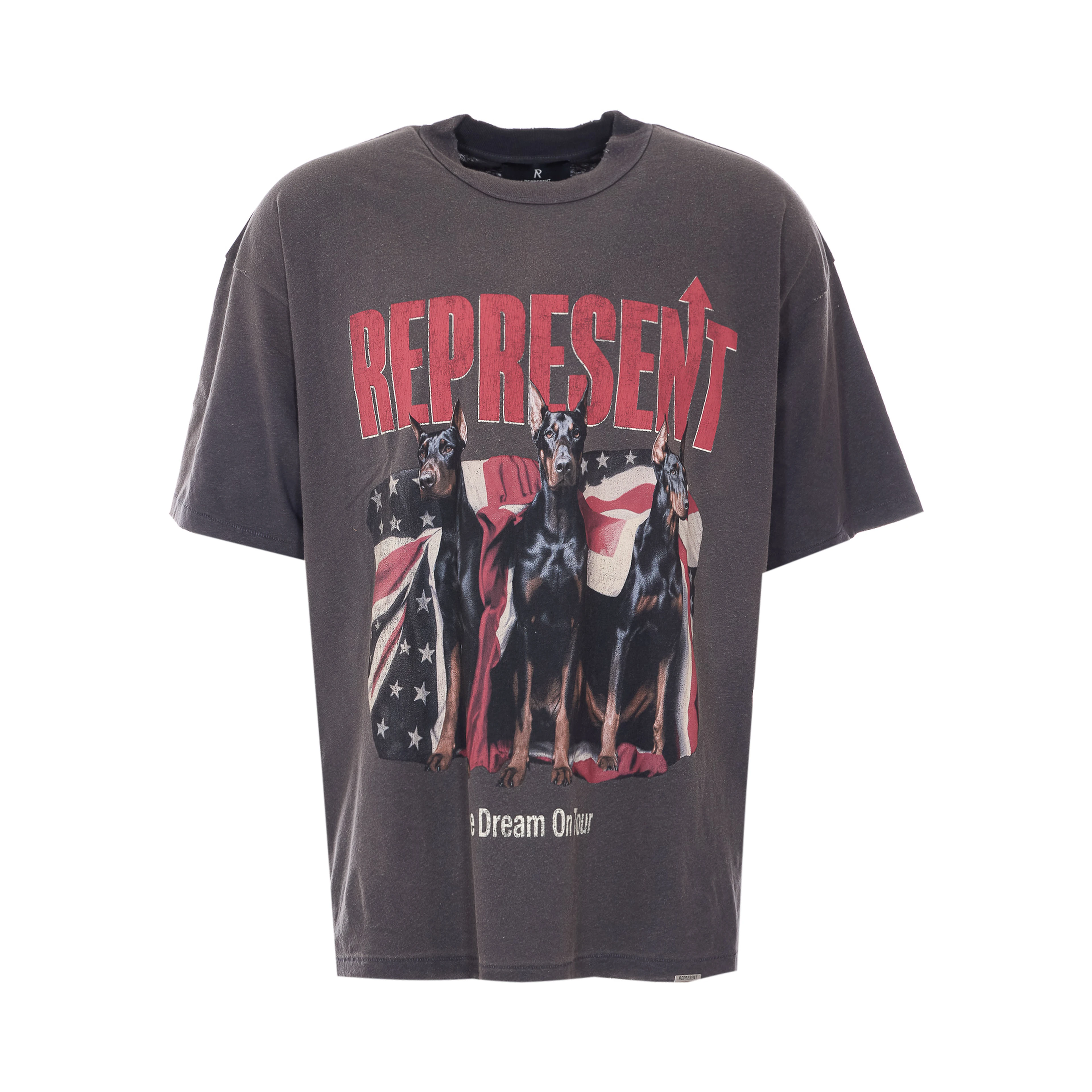 Represent T-shirts and Polos Grey