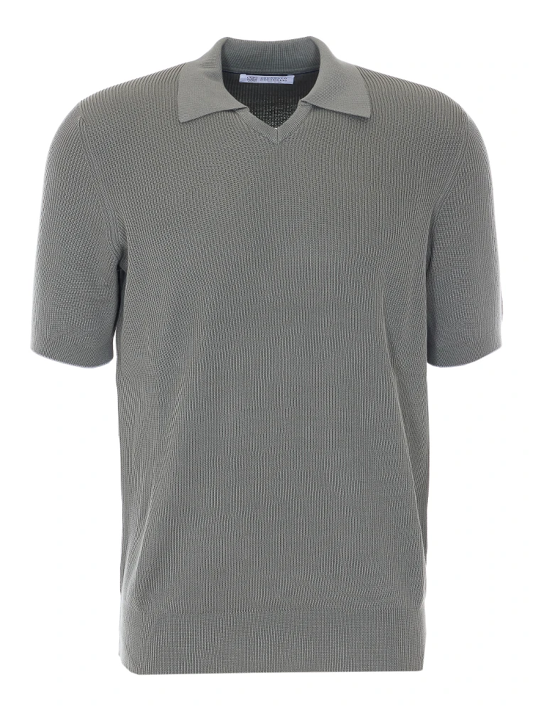 Brunello Cucinelli T-shirts and Polos Green