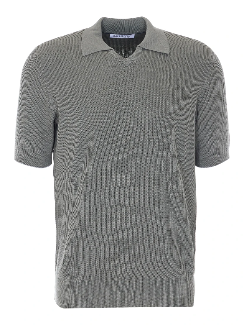 Brunello Cucinelli T-shirts and Polos Green