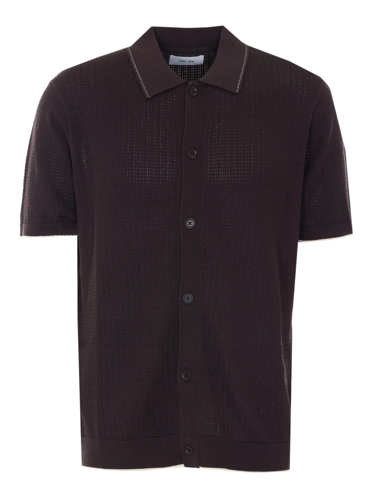 NN.07 T-shirts and Polos Brown