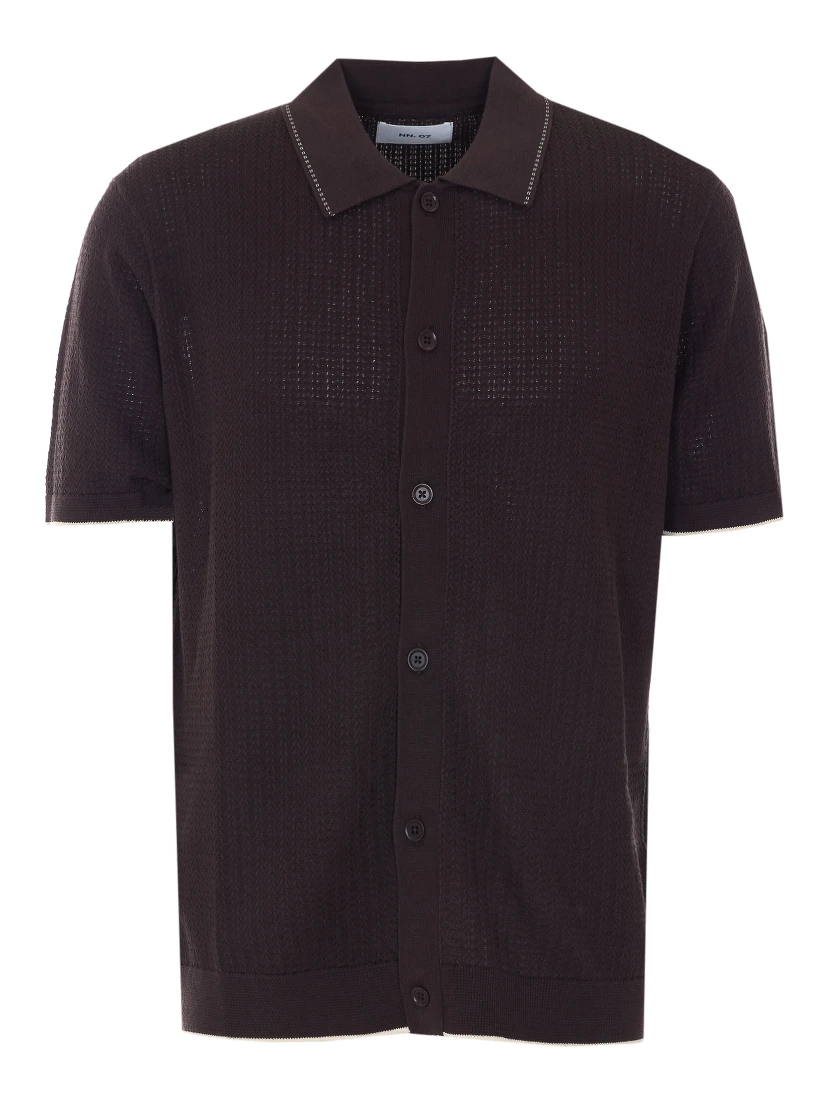 NN.07 T-shirts and Polos Brown