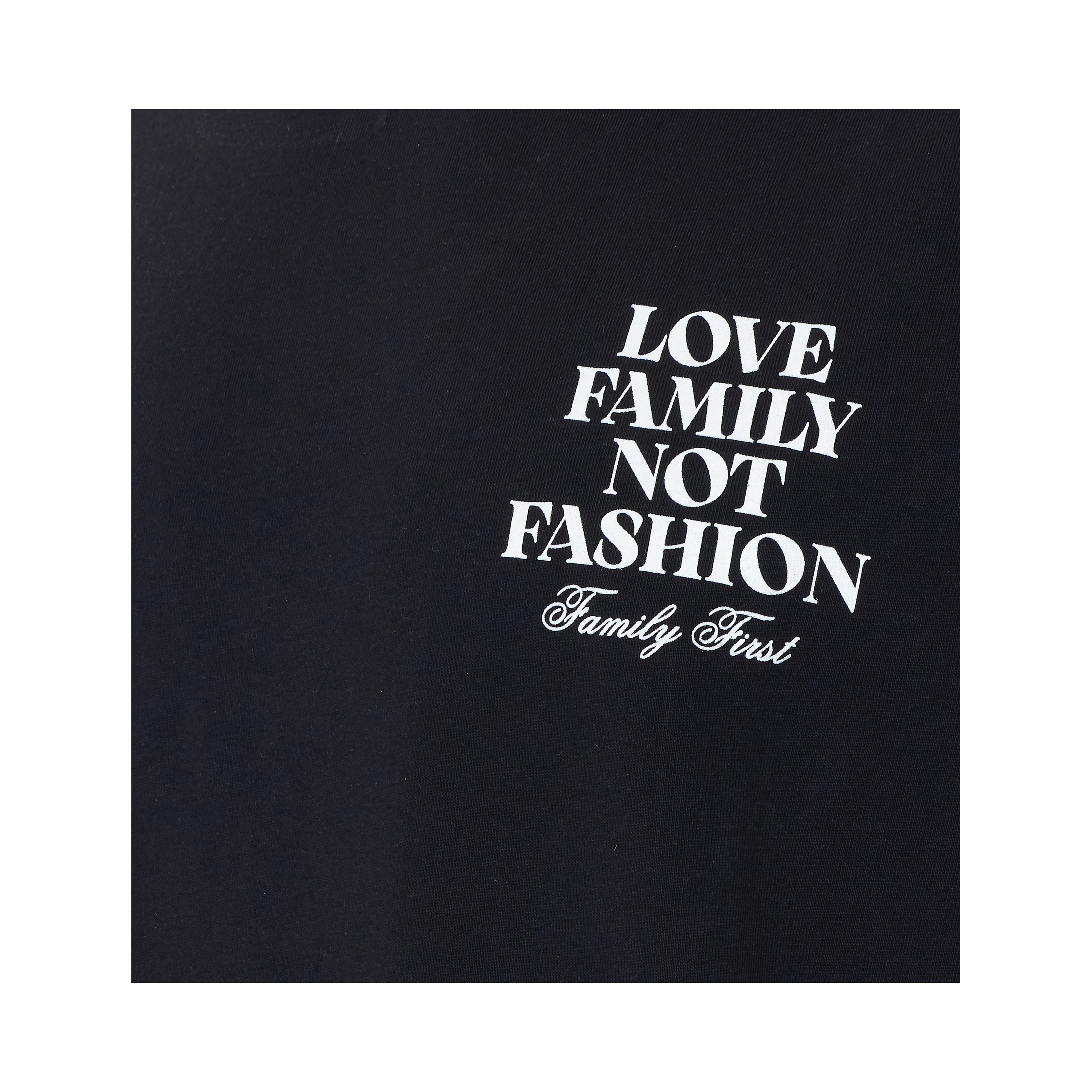 Family First T-shirts and Polos Black