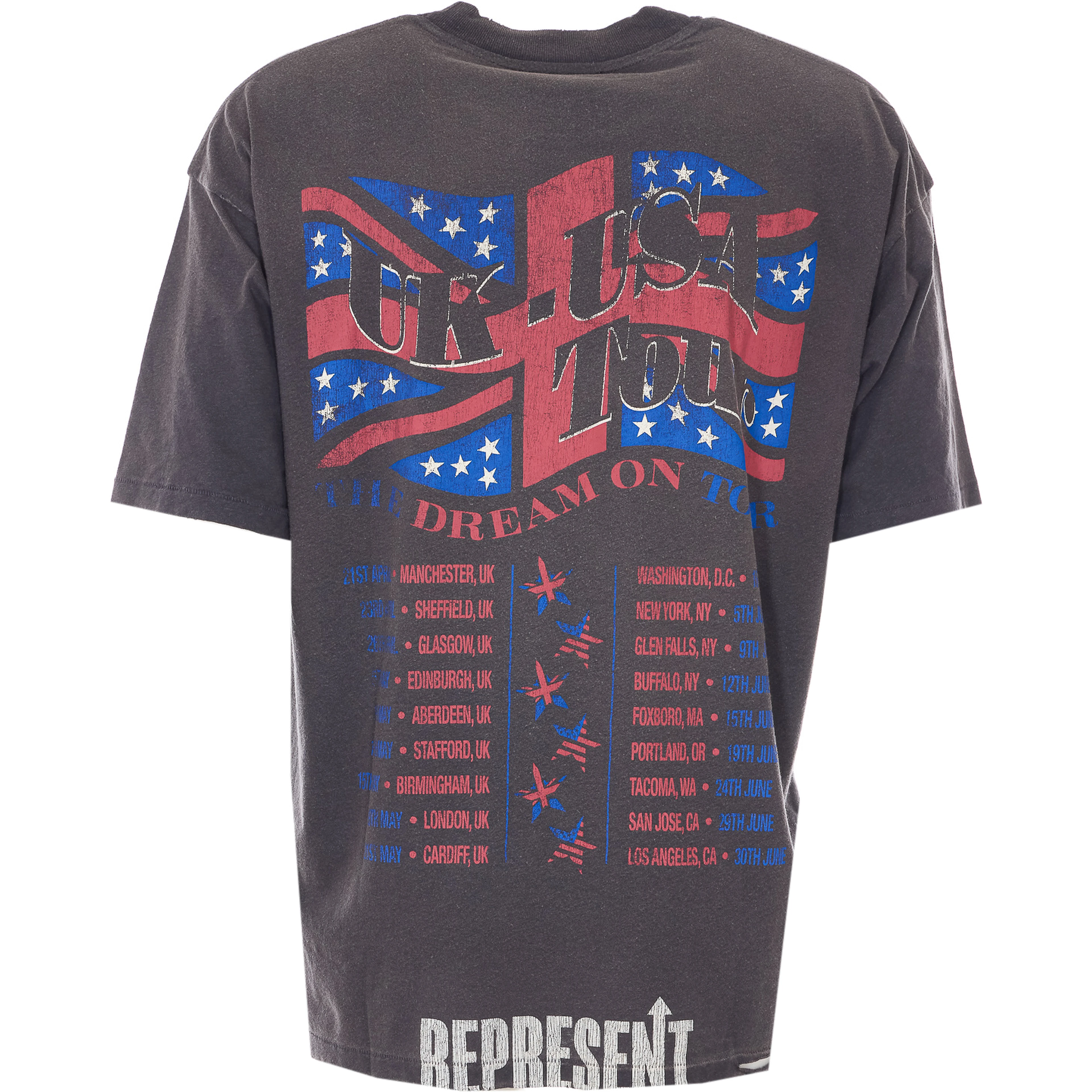 Represent T-shirts and Polos Grey