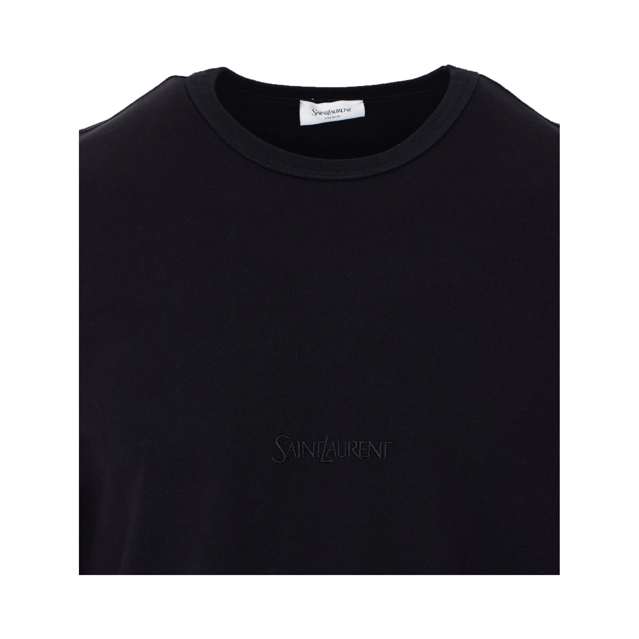Saint Laurent  T-shirts and Polos Black