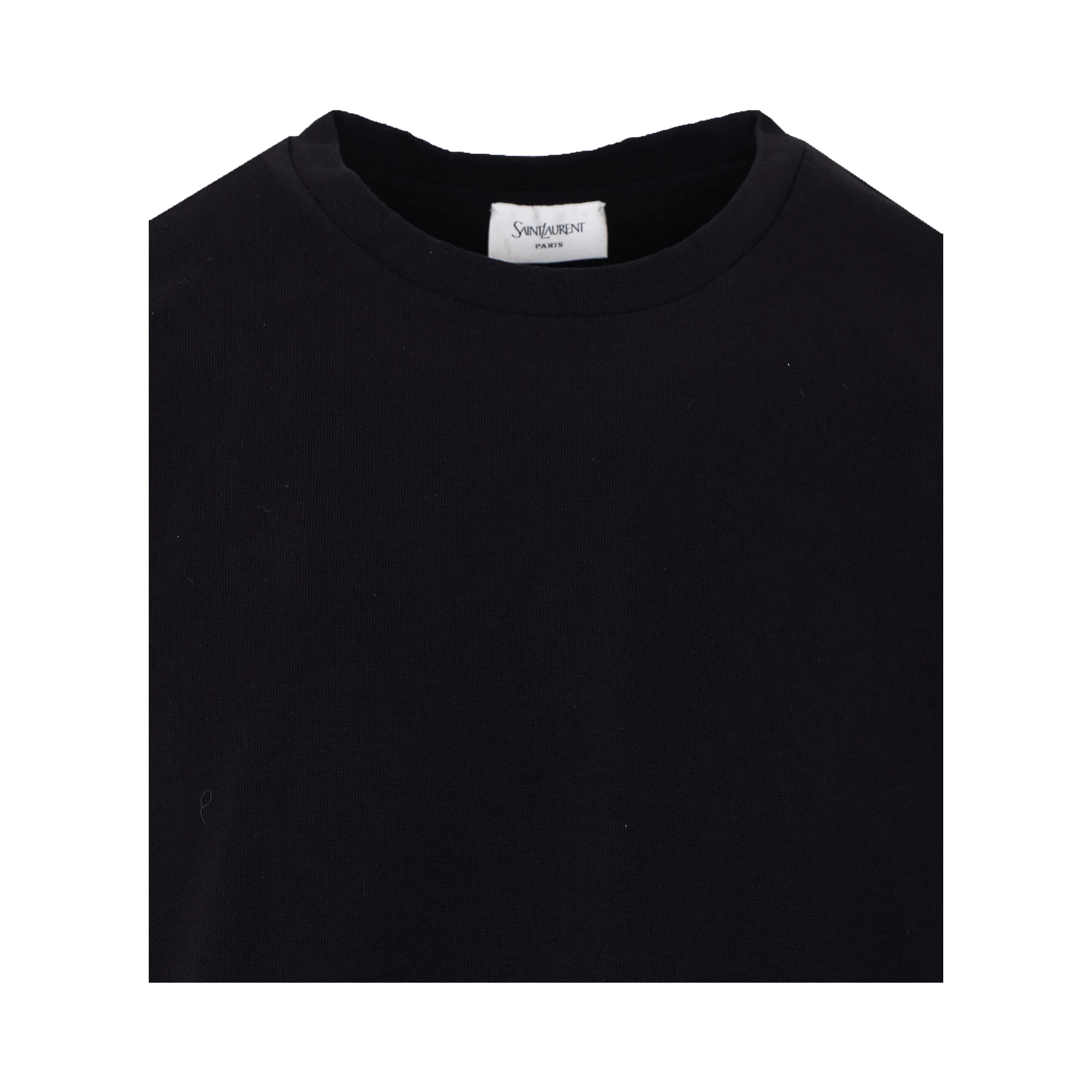 Saint Laurent  T-shirts and Polos Black