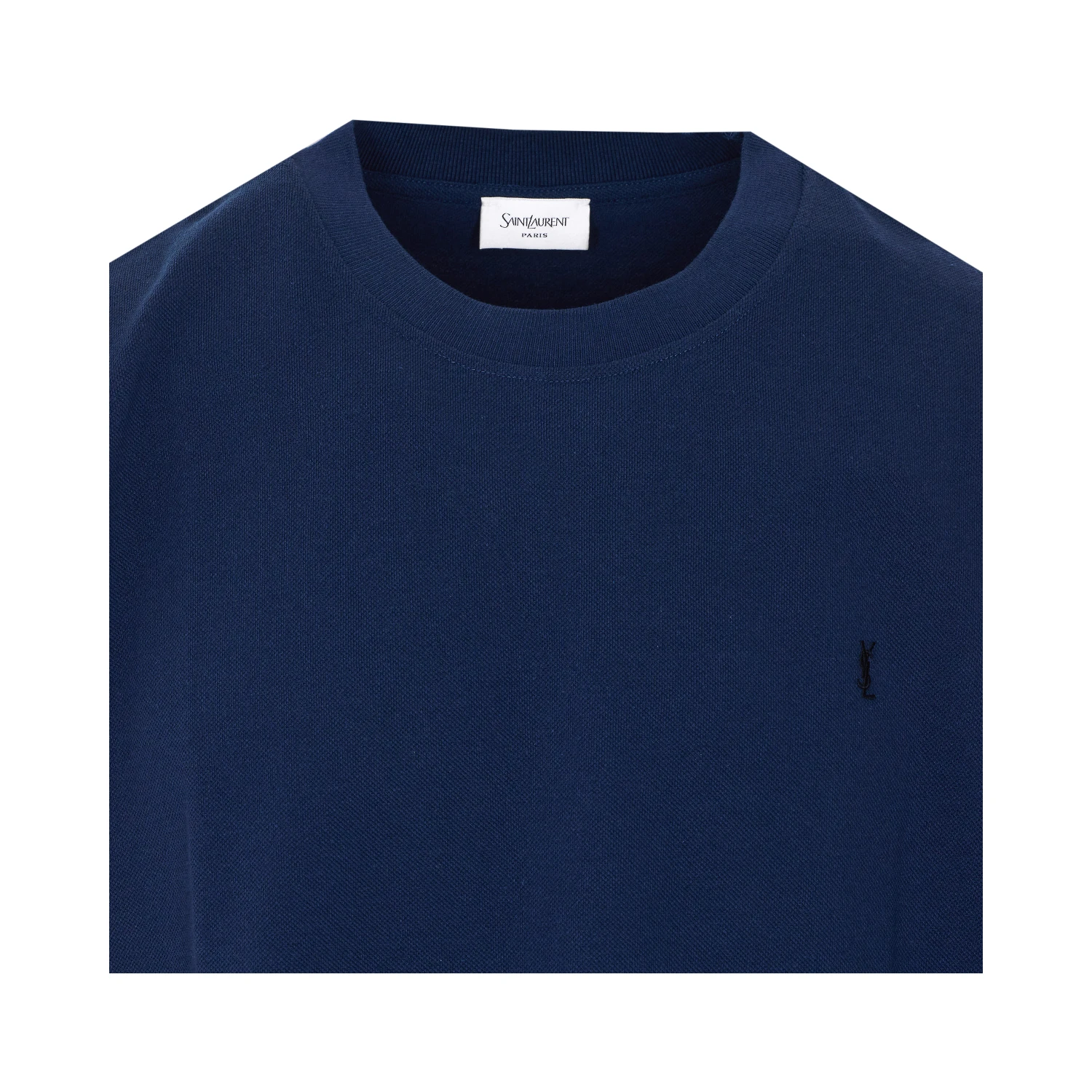 Saint Laurent  T-shirts and Polos Blue