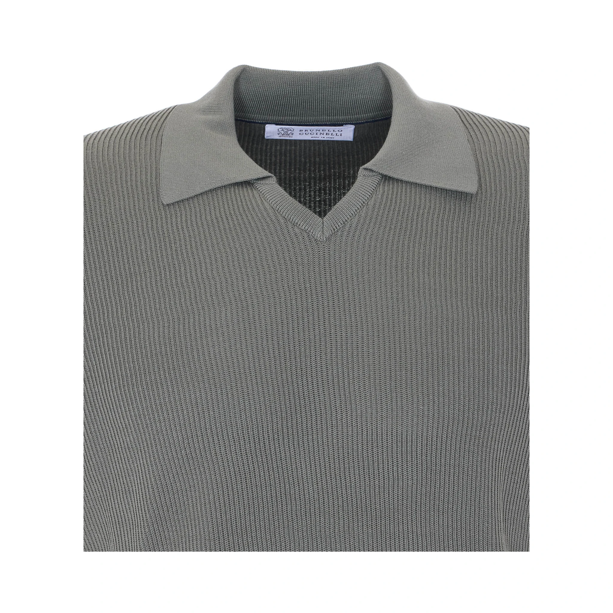 Brunello Cucinelli T-shirts and Polos Green