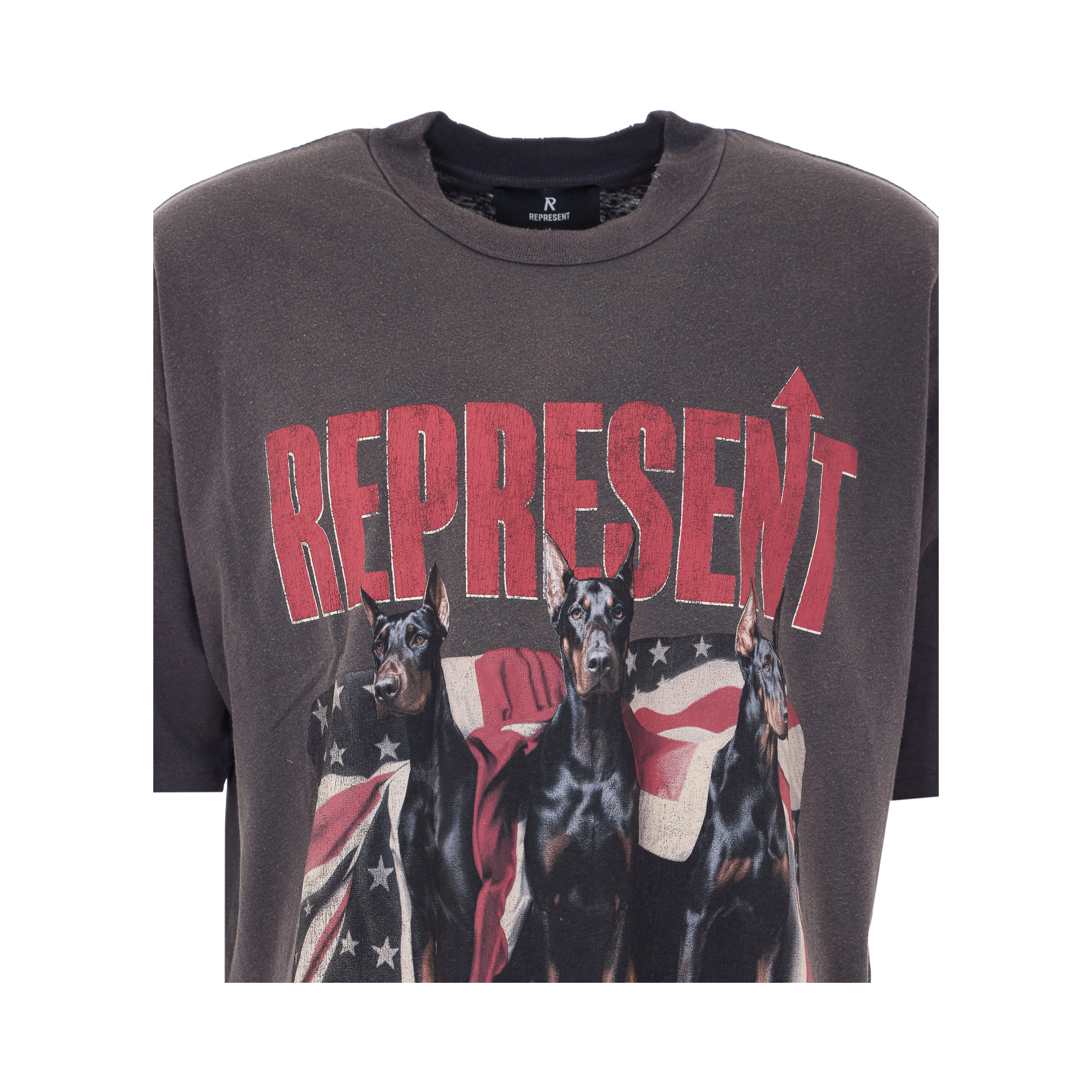Represent T-shirts and Polos Grey