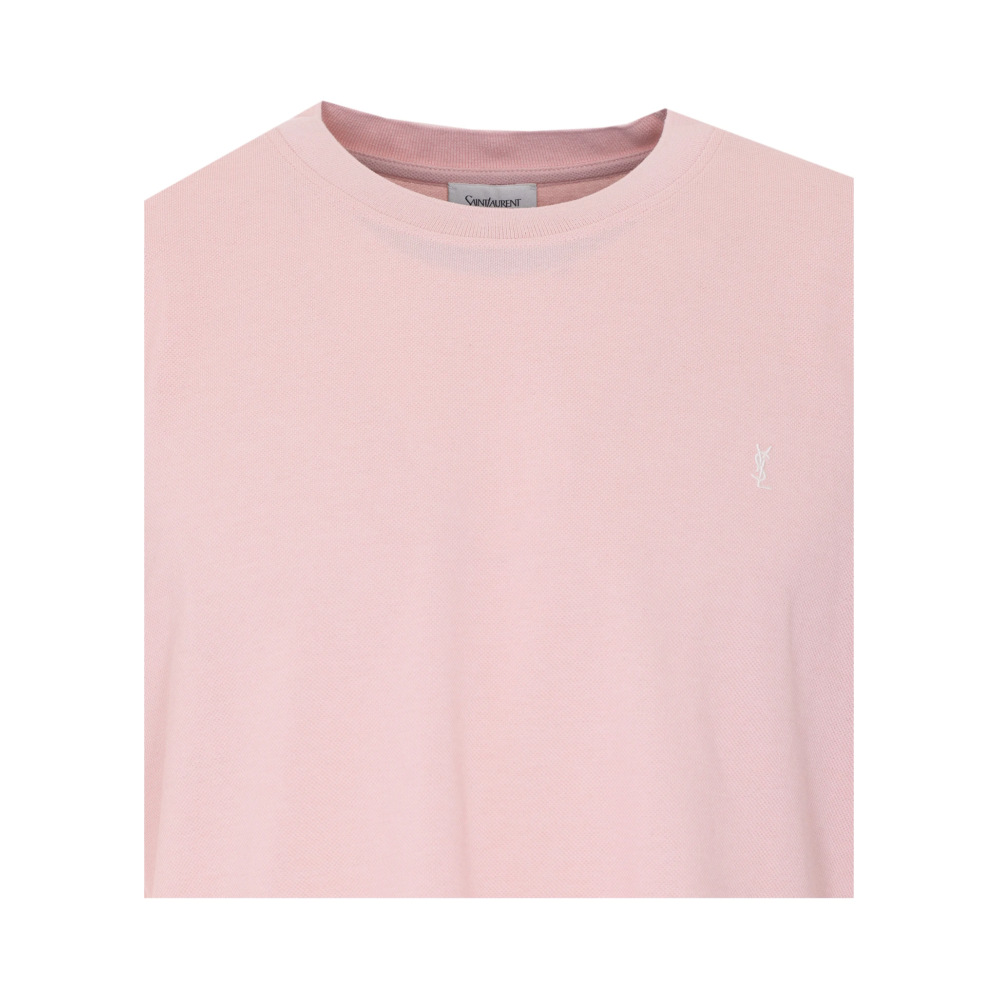 Saint Laurent  T-shirts and Polos Pink