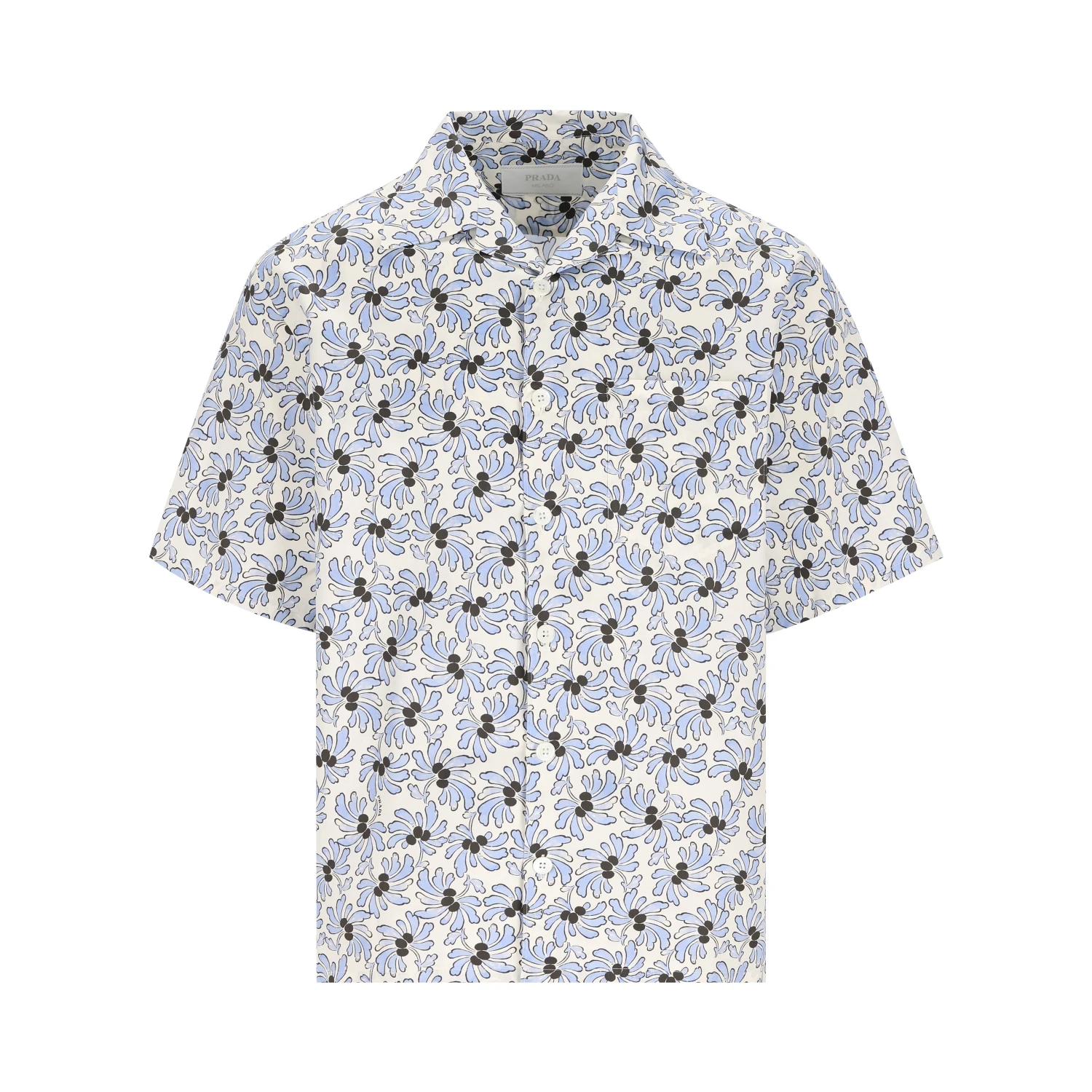Prada Shirts Clear Blue