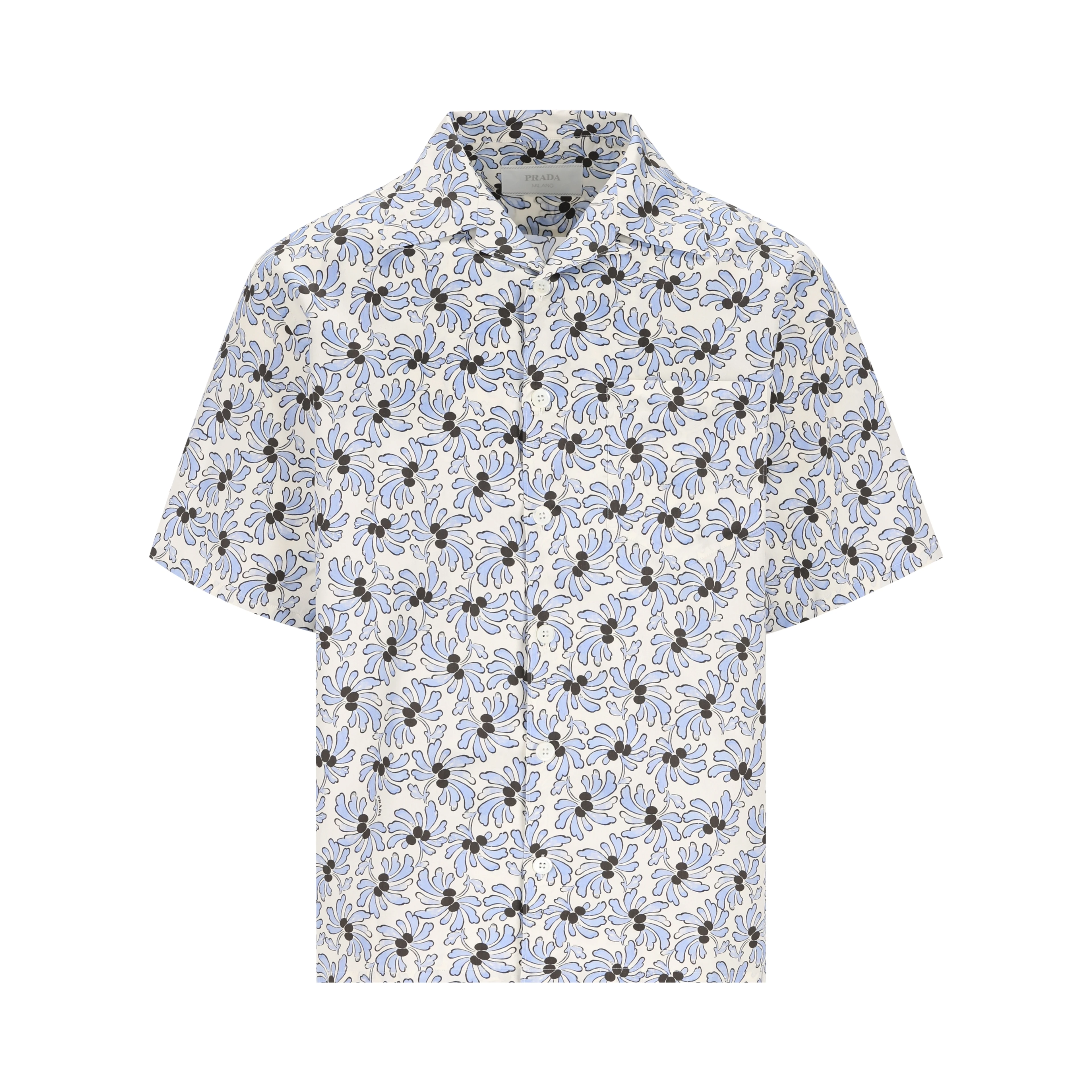 Prada Shirts Clear Blue