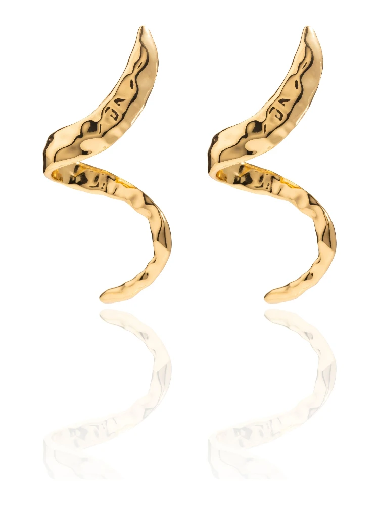 EARRING SNAKE GOLD