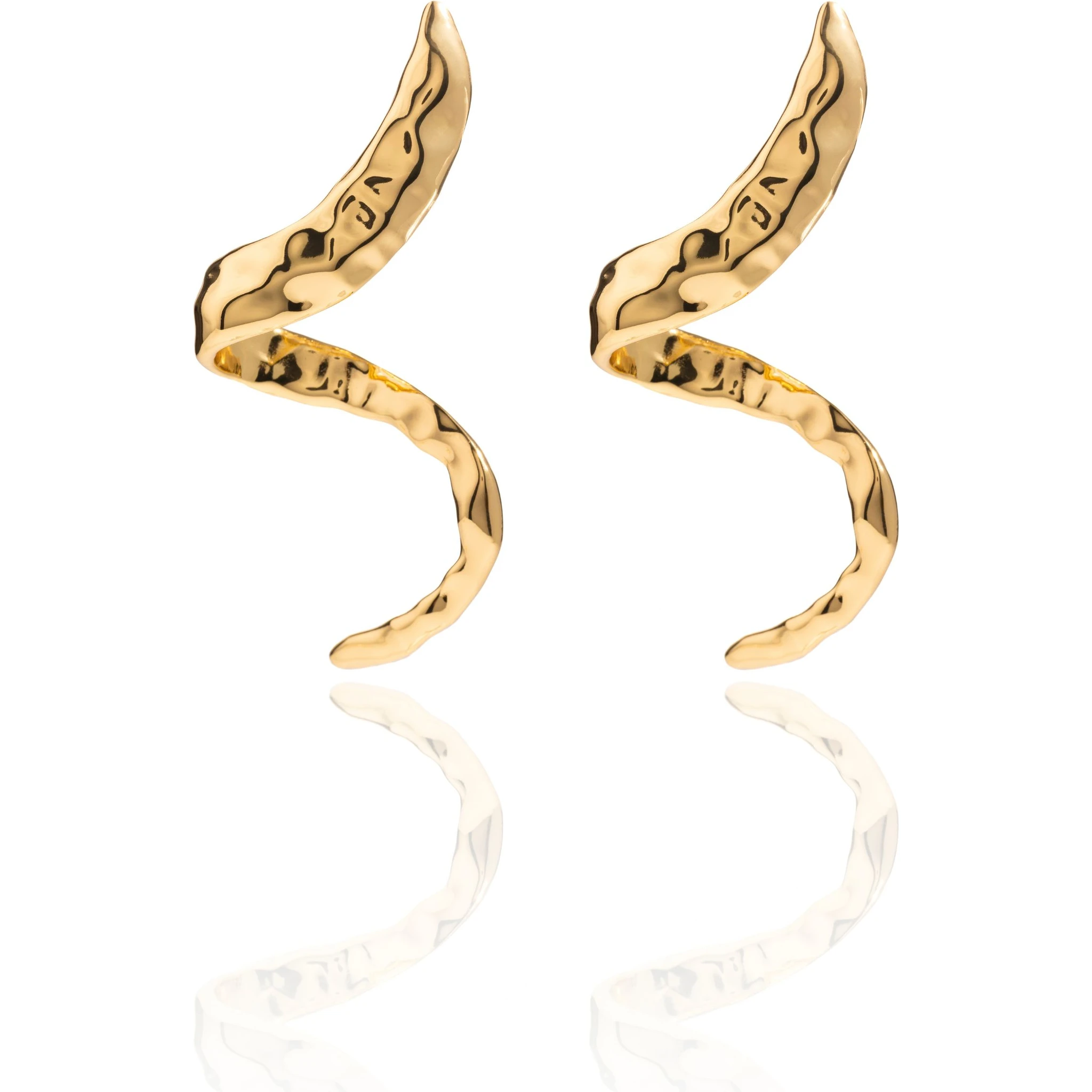EARRING SNAKE GOLD
