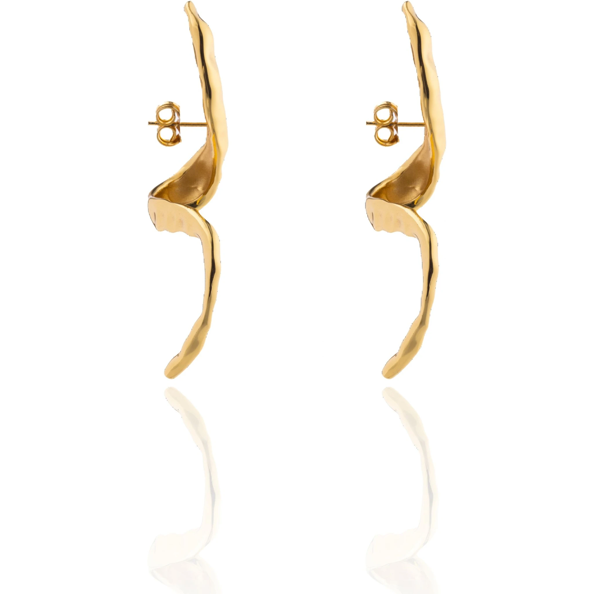 EARRING SNAKE GOLD