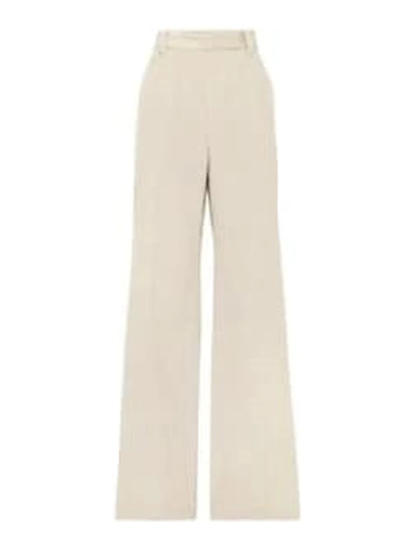Bicolor Cotton Pants