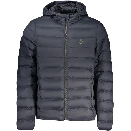 Blu Polyester Mens Jacket