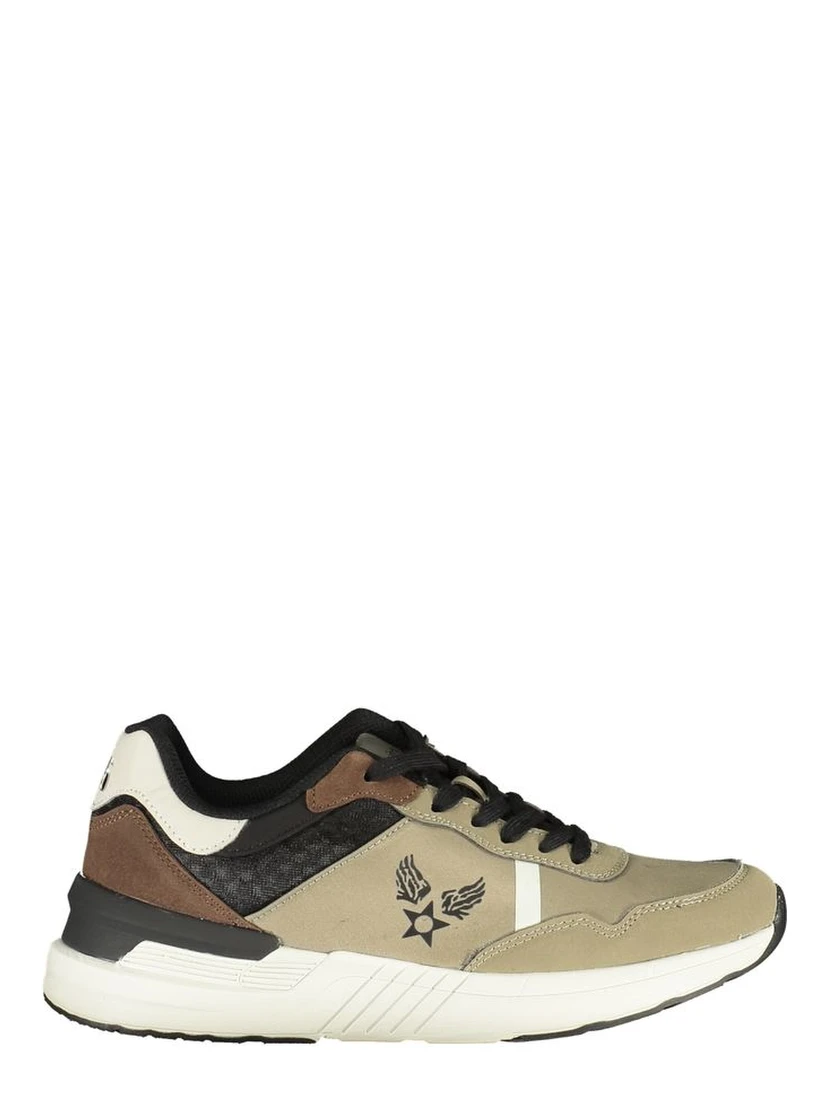 Verde Poliestere Men Sneaker