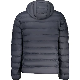 Blu Polyester Mens Jacket