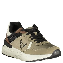 Verde Poliestere Men Sneaker