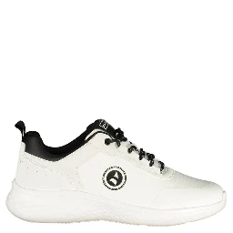 Bianco Polyurethane Men Sneaker