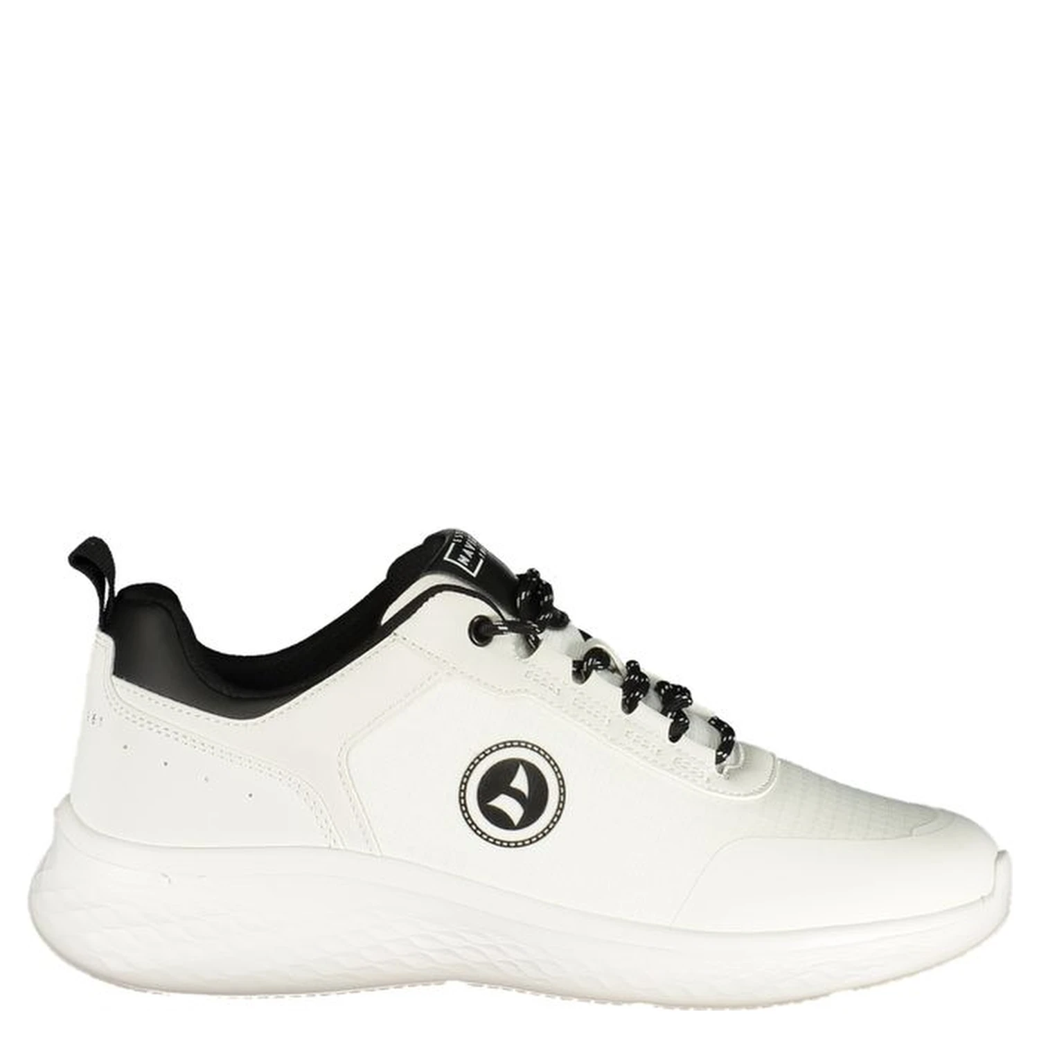 Bianco Polyurethane Men Sneaker