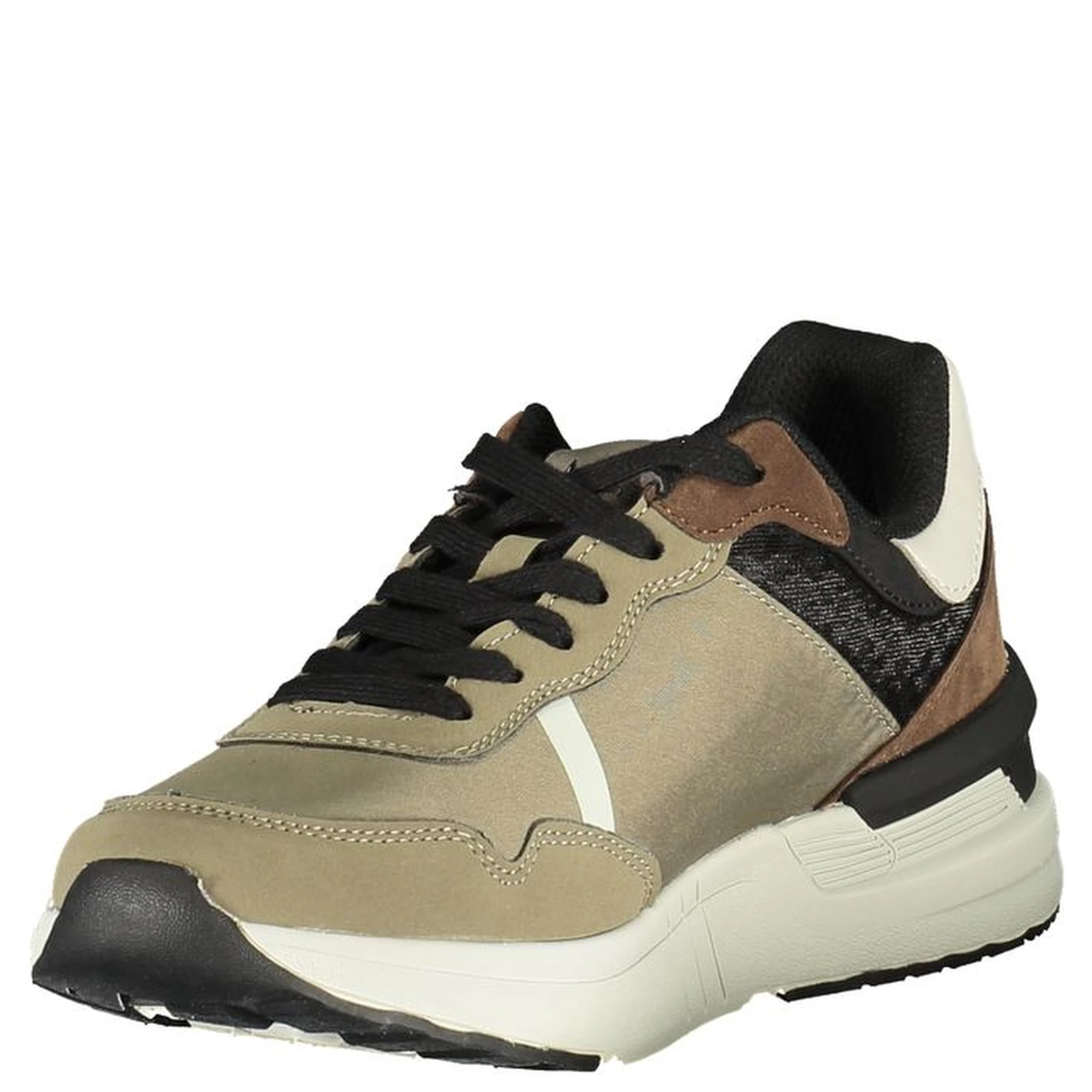 Verde Poliestere Men Sneaker