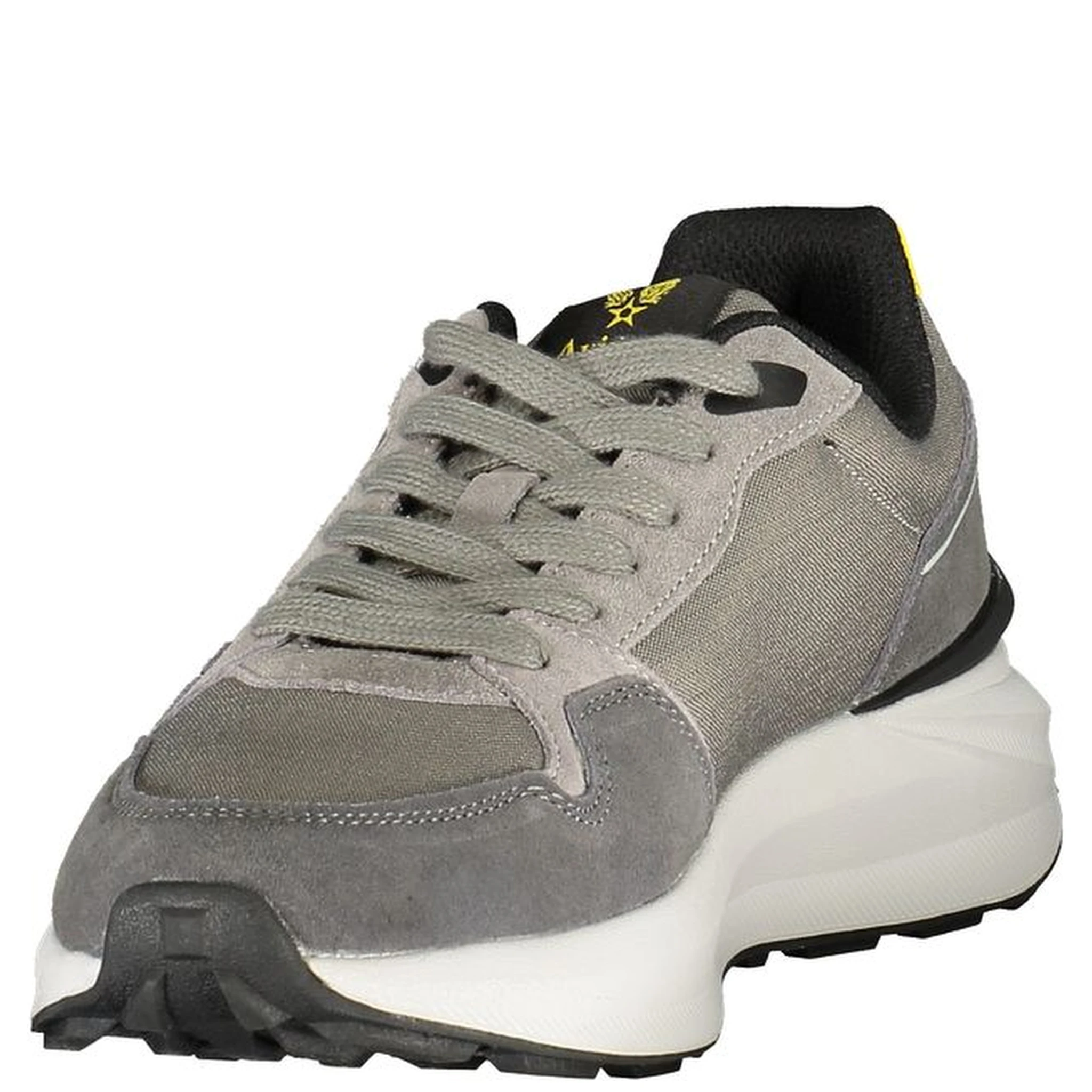 Grigio Poliuretano Men Sneaker