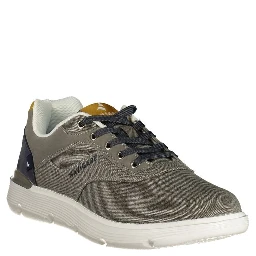Grigio Poliestere Men Sneaker