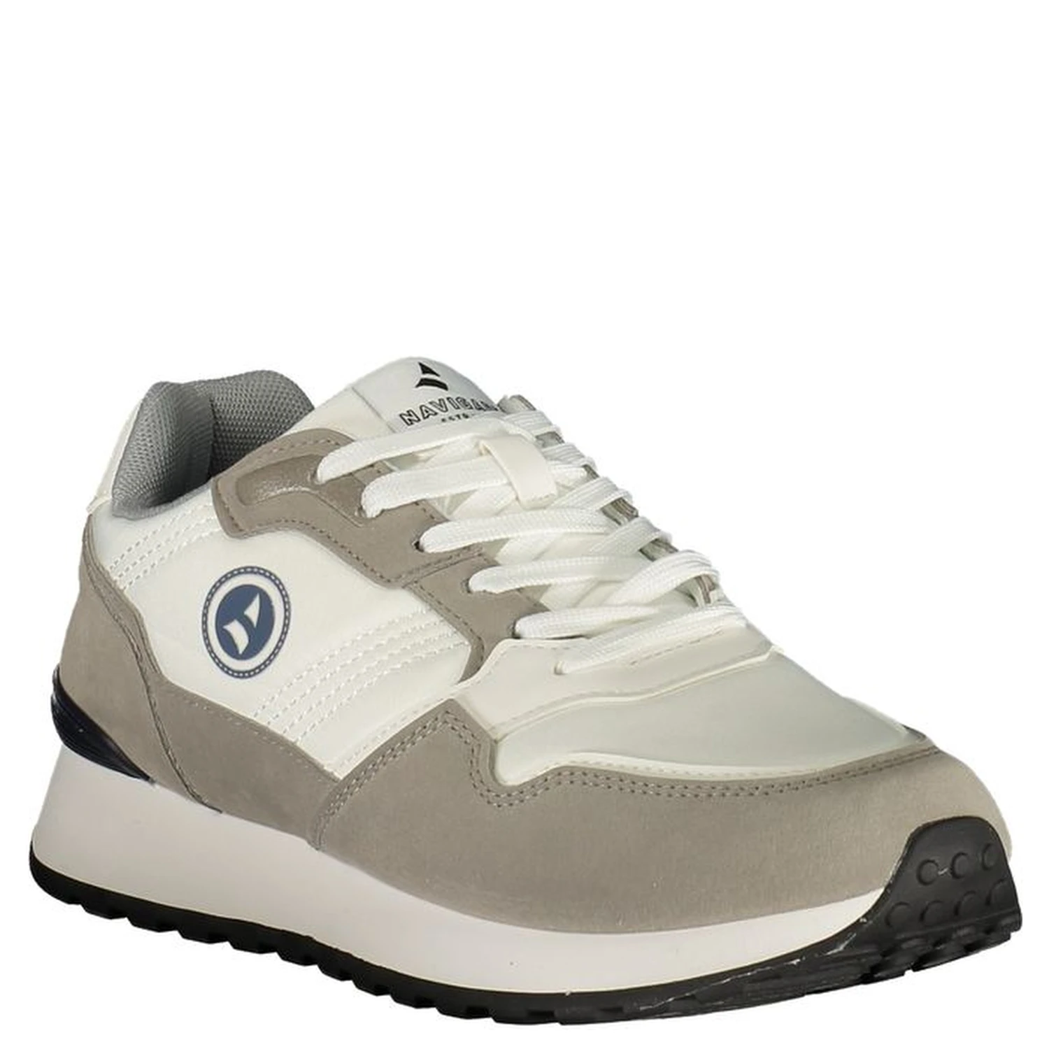 Grigio Poliestere Men Sneaker