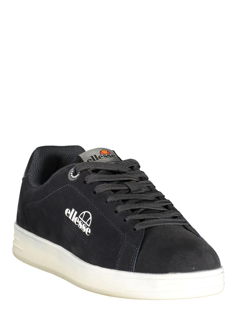 Blue Polyester Athletic Sneakers
