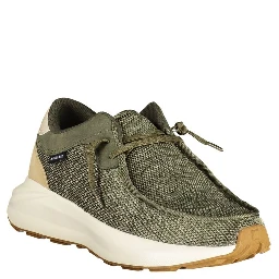 Verde Poliestere Uomo Sneaker