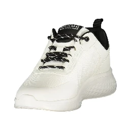 Bianco Polyurethane Men Sneaker