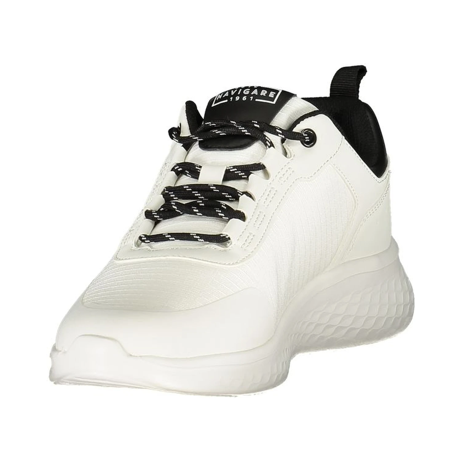 Bianco Polyurethane Men Sneaker