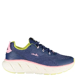 Blue Polyurethane Women Sneaker