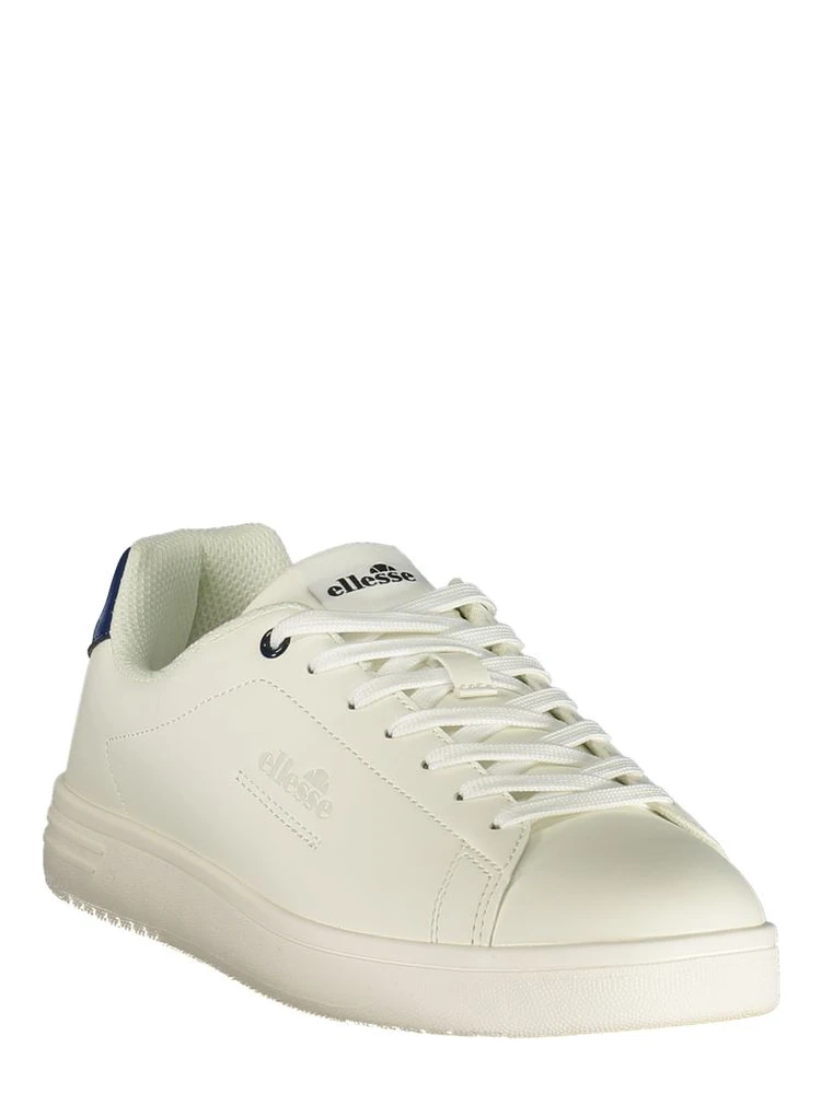 White Polyurethane Men Sneaker alternative