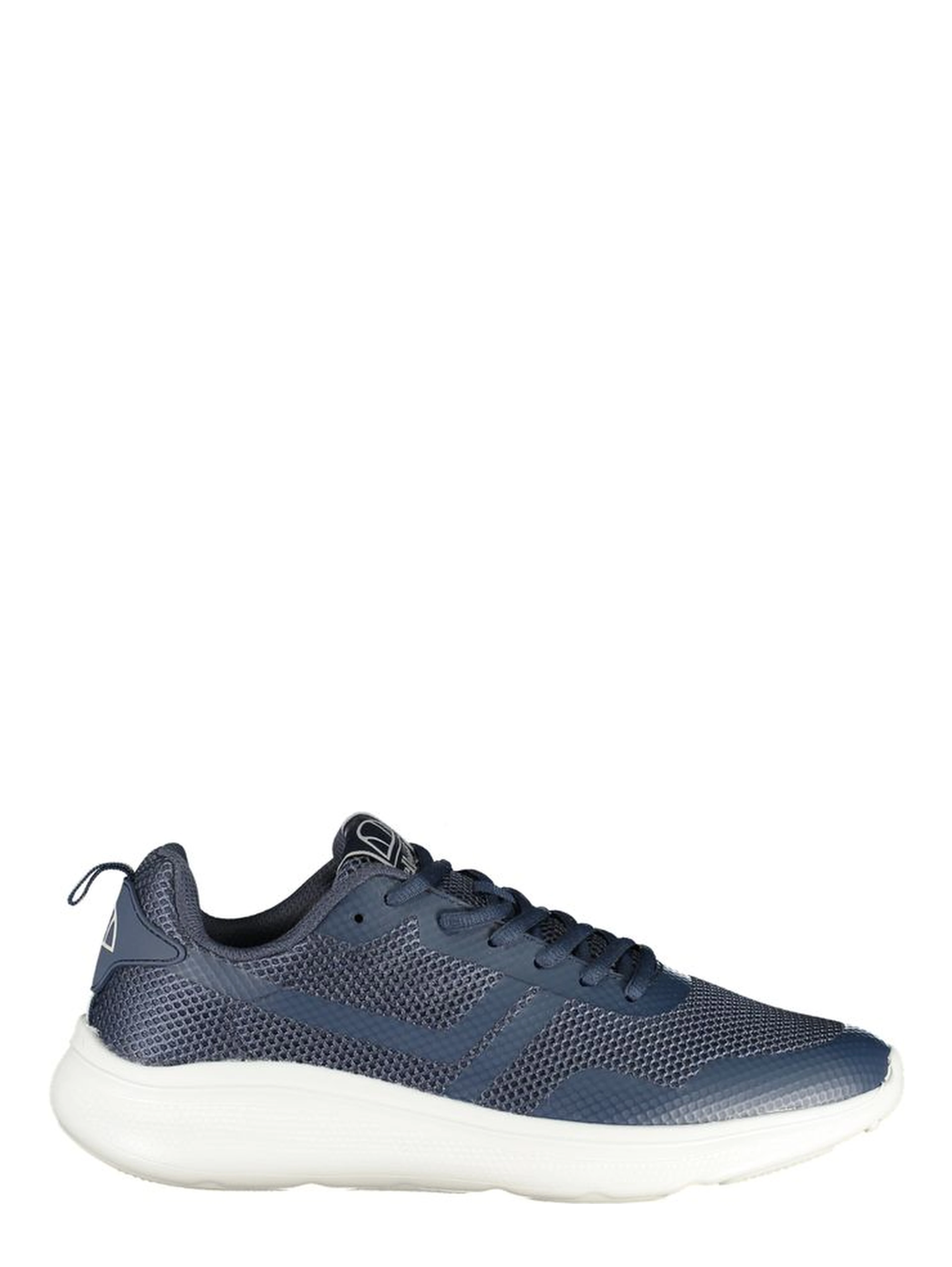 Blu Polyester Men Sneaker