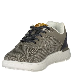 Grigio Poliestere Men Sneaker