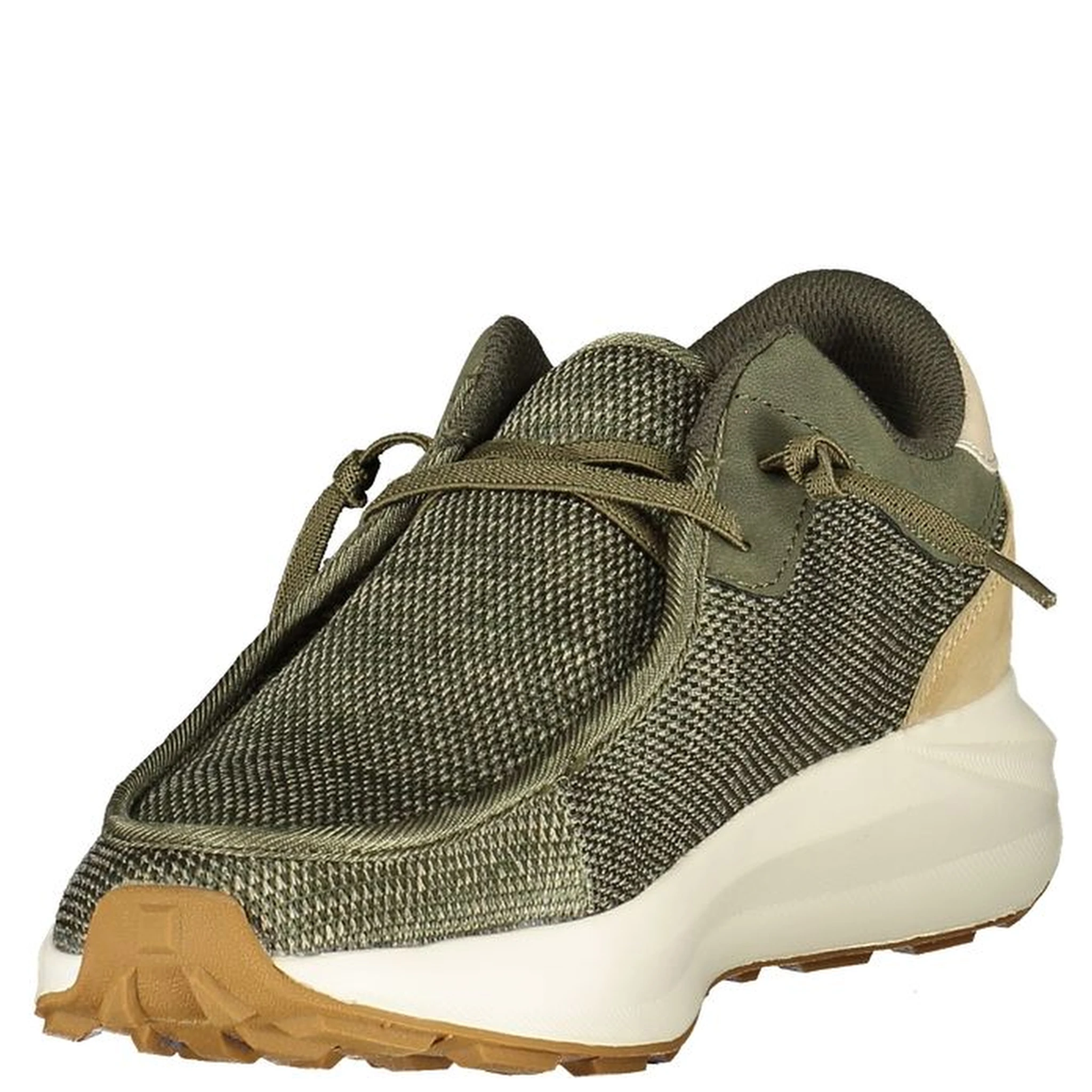 Verde Poliestere Uomo Sneaker