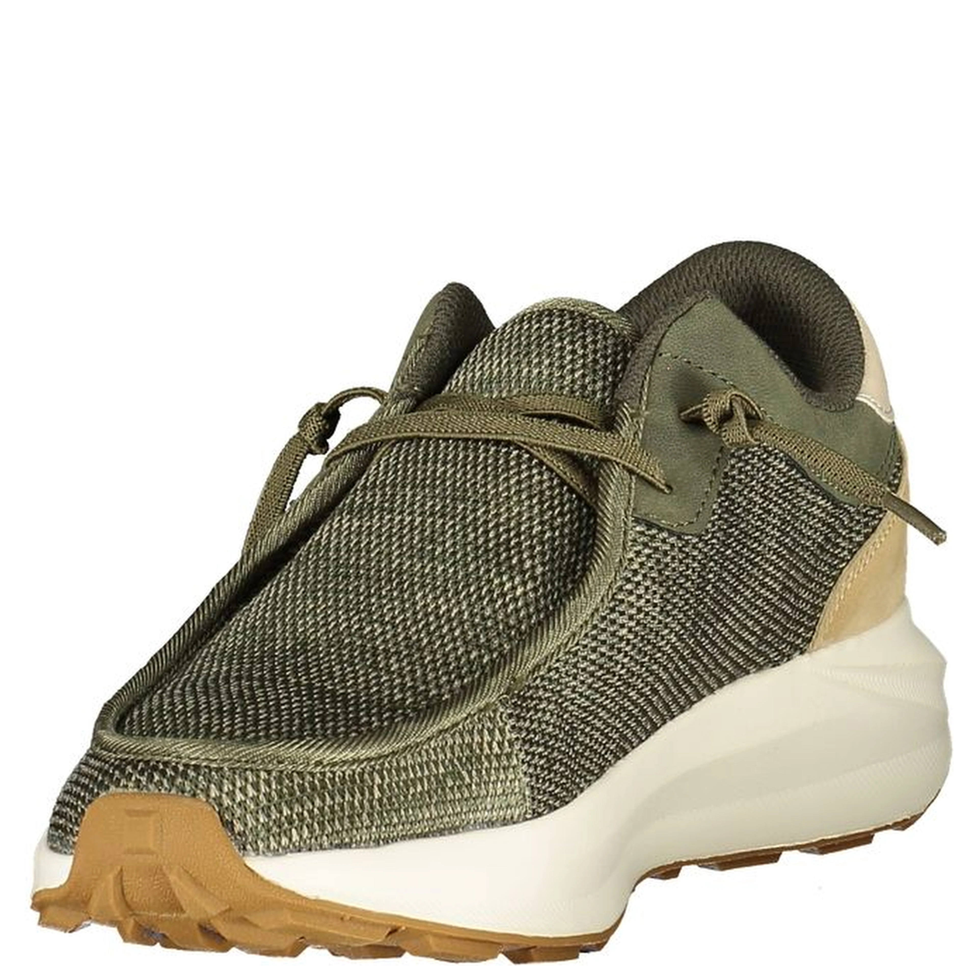 Verde Poliestere Uomo Sneaker