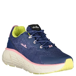 Blue Polyurethane Women Sneaker