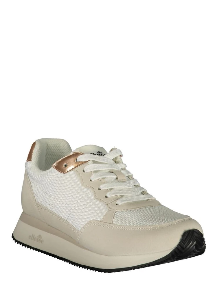 White Polyurethane Women Sneaker alternative
