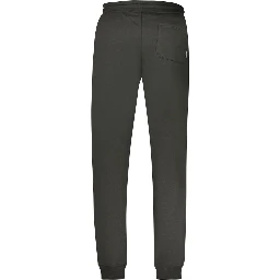 Black Cotton Joggers (Workout Pants)