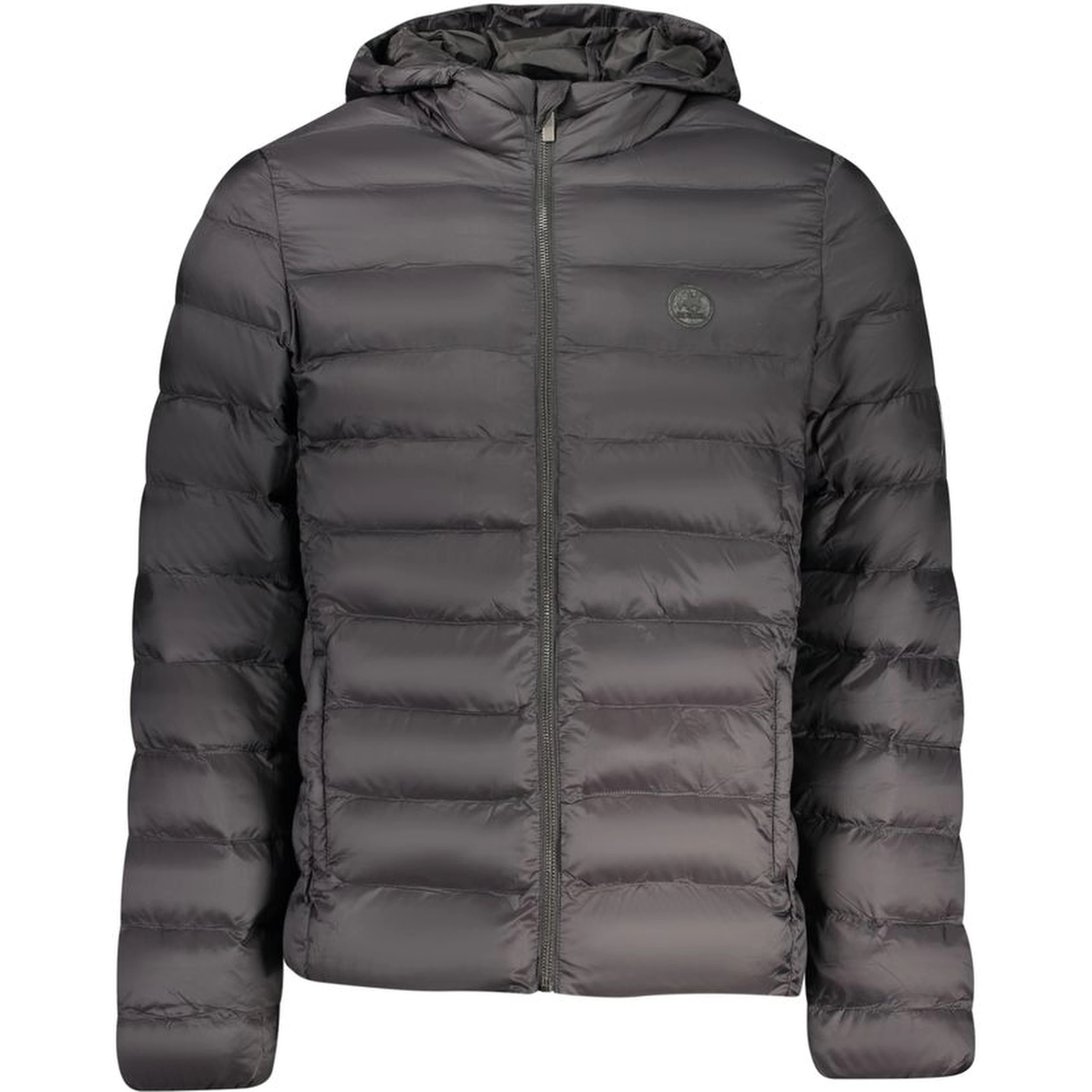 Black Polyester Men's Jacket