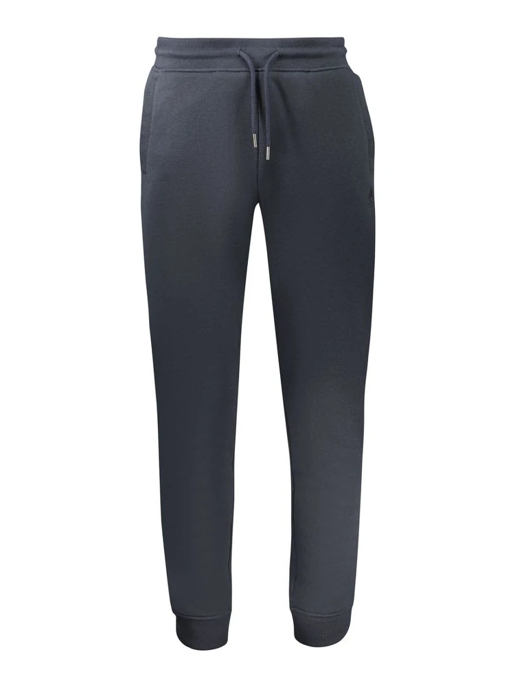 Blue Polyester Men's Sweatpant